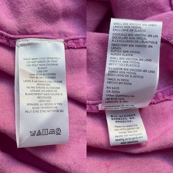 NWT Free People String of Hearts Cutout Maxi Dress Pink Crocus Size Medium NEW - Picture 14 of 16